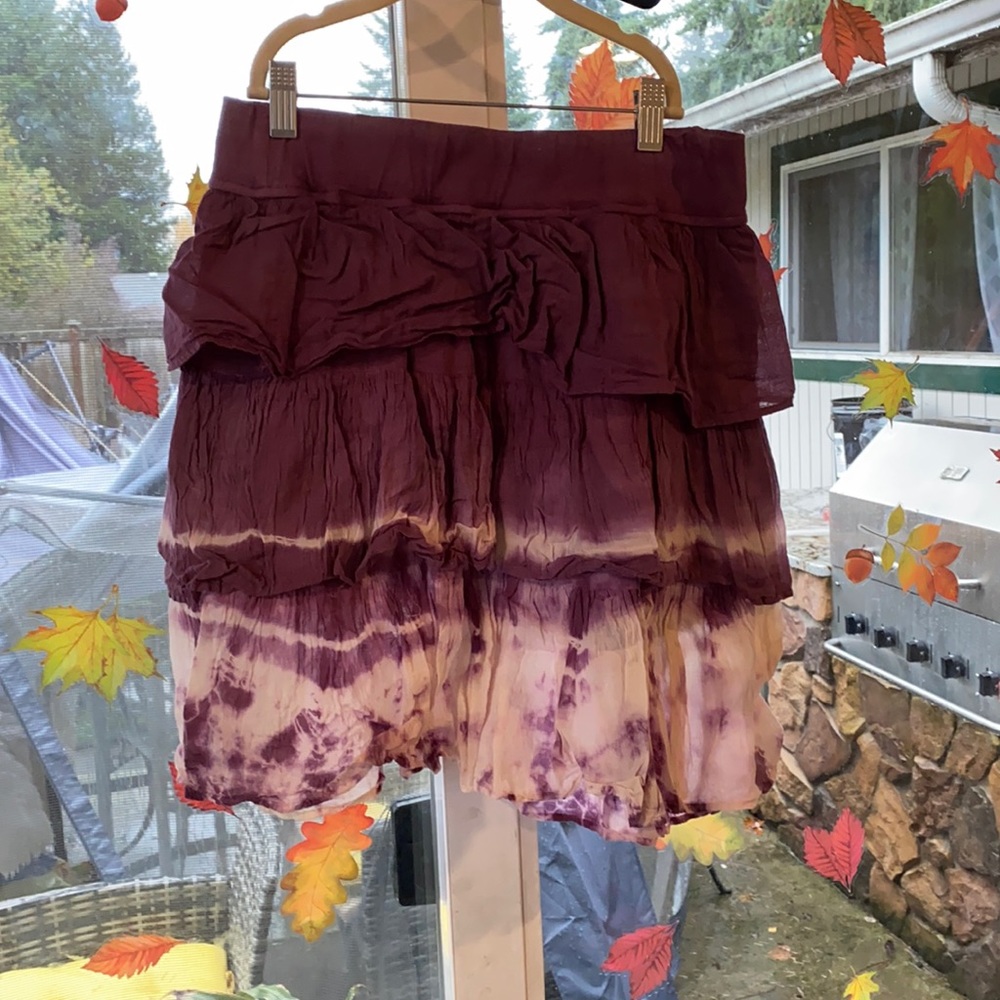 Purple skirt